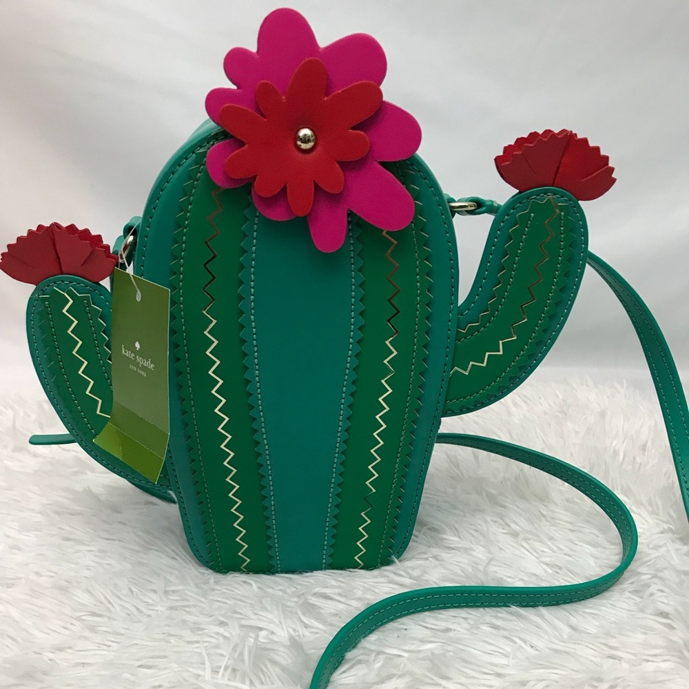 NWT Kate Spade Cactus Crossbody New horizons Green